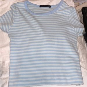 striped brandy melville shirt
